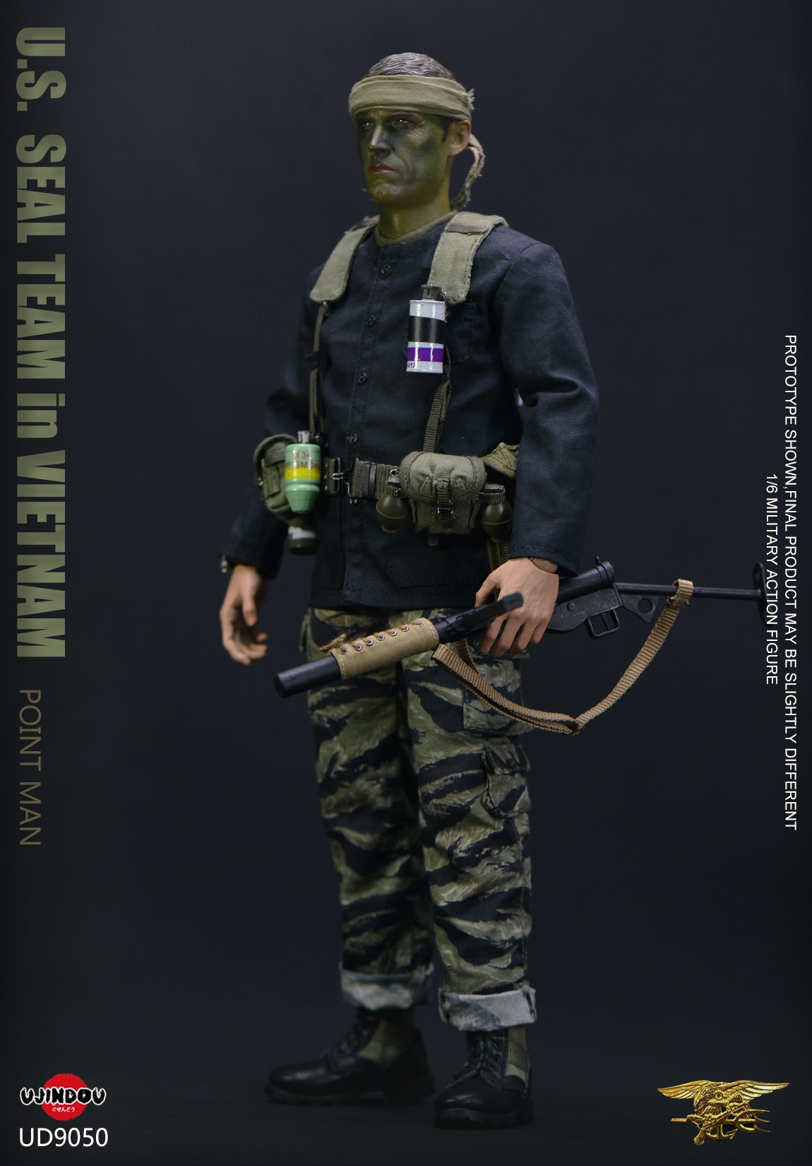  US  SEAL TEAM in Vietnam-POINT MAN UD9050 (Licensed) 1/6 Statue (GK)- UJINDOU
