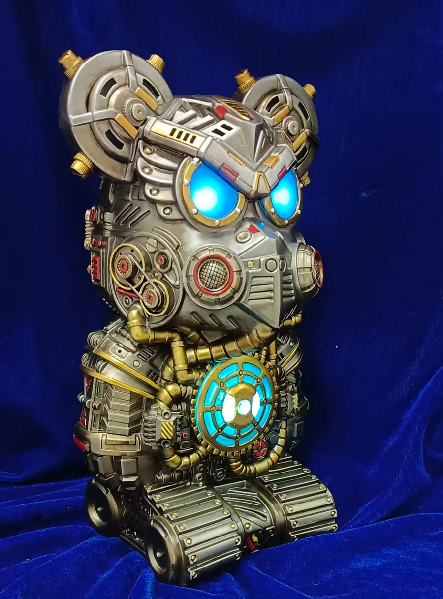 HouDe Studio - Mech Battle Bear Statue 