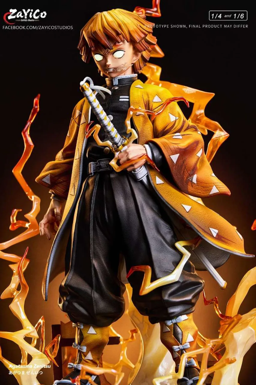 ZaYiCo Studio 1/6 & 1/4 Demon Slayer Agatsuma Zenitsu Statue