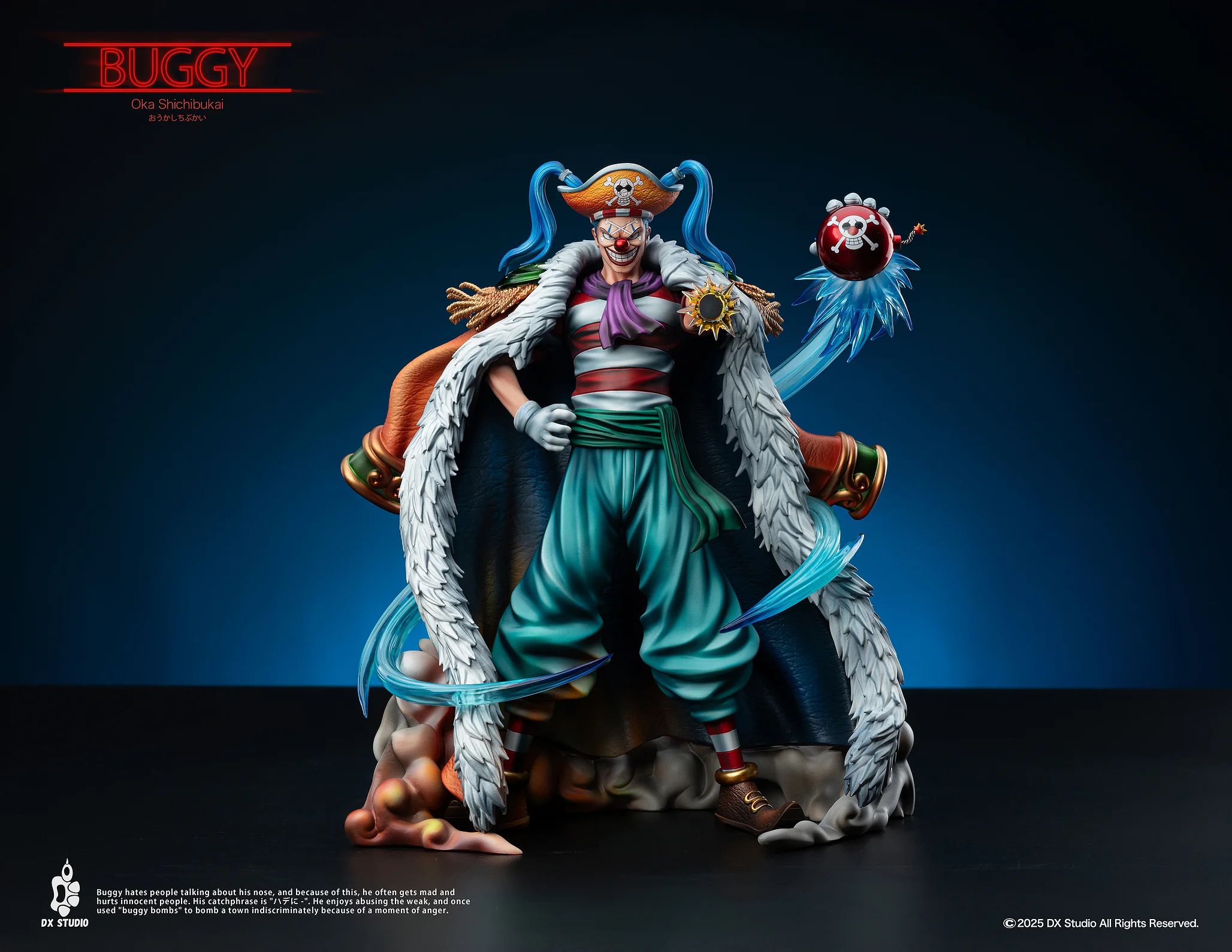 One Piece Buggy Statue(GK)-DX Studio 