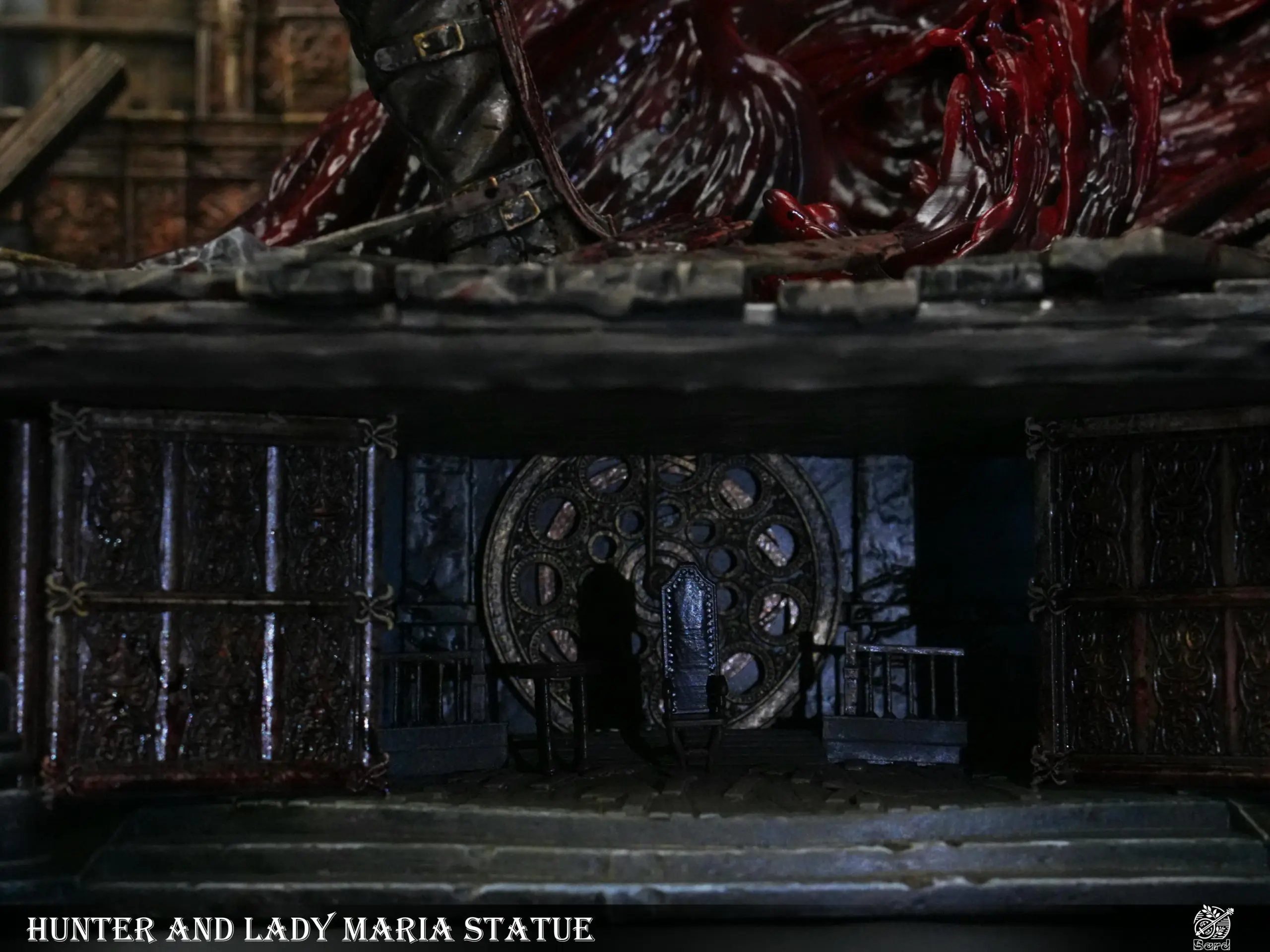 Bard Studio - Bloodborne Fight in the Astral Clock Tower Lady Maria vs Hunter Statue(GK)