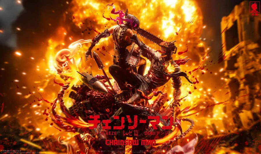 Big Feeler Studio - Denji X Reze Chainsaw Man Statue