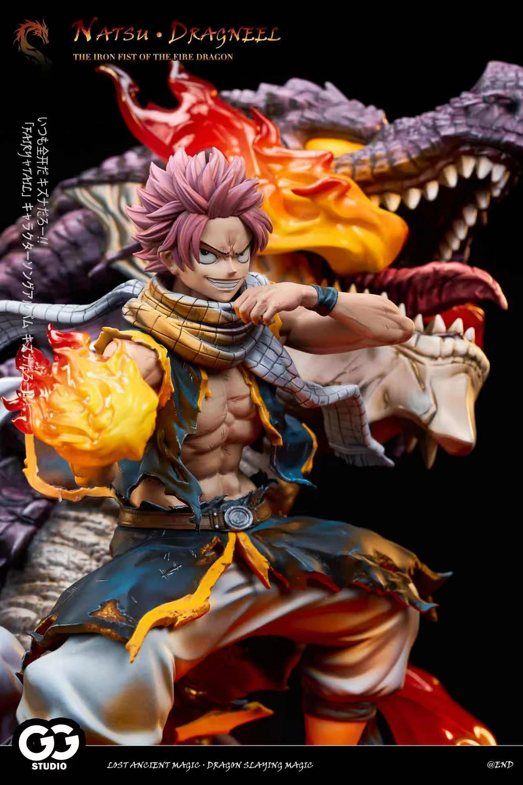 GUGU Studio -Fairy Tail Etherious Natsu Dragneel 1/6 Scale  Statue