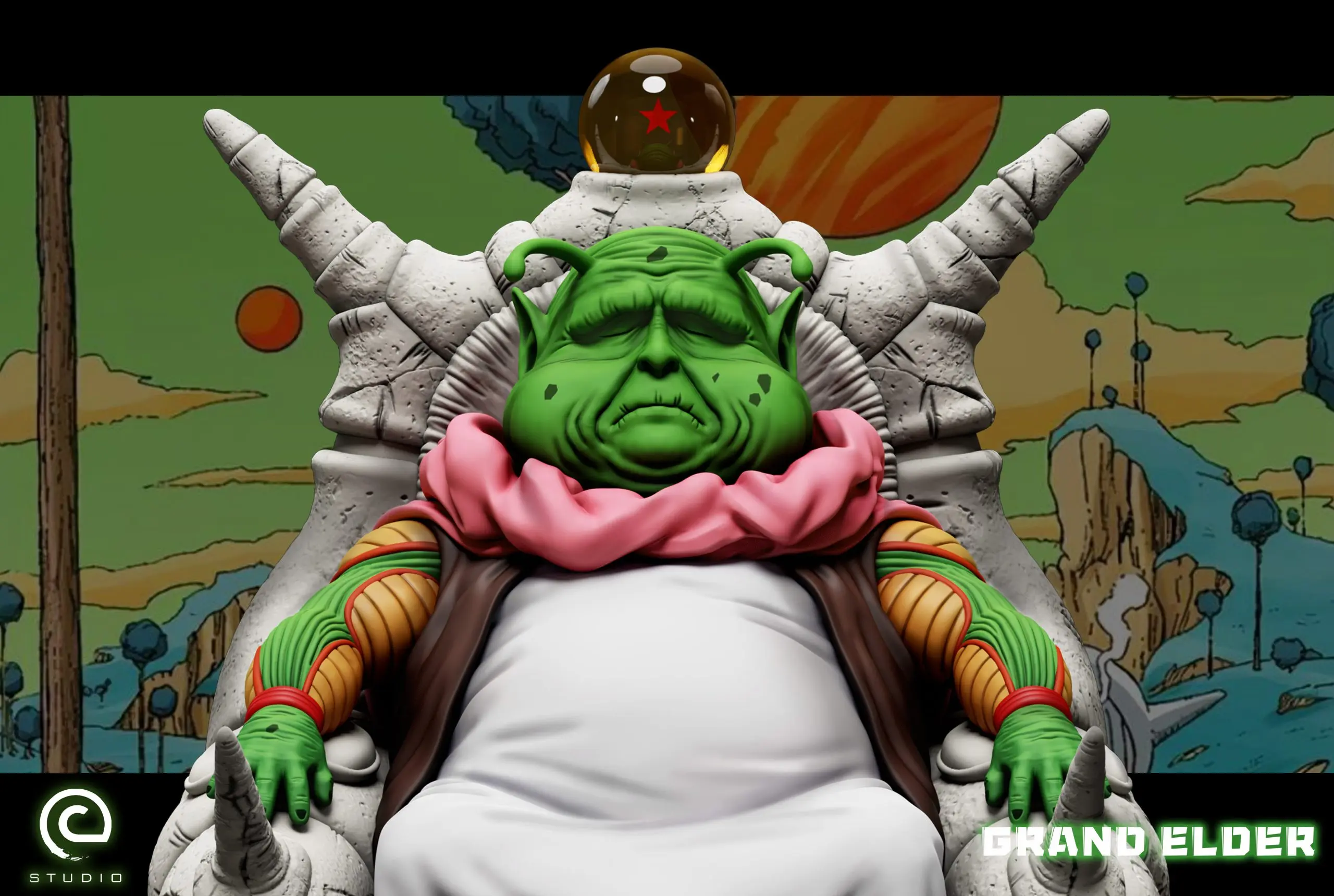 C Studio - Dragon Ball Namek Arc Grand Elder Statue(GK)