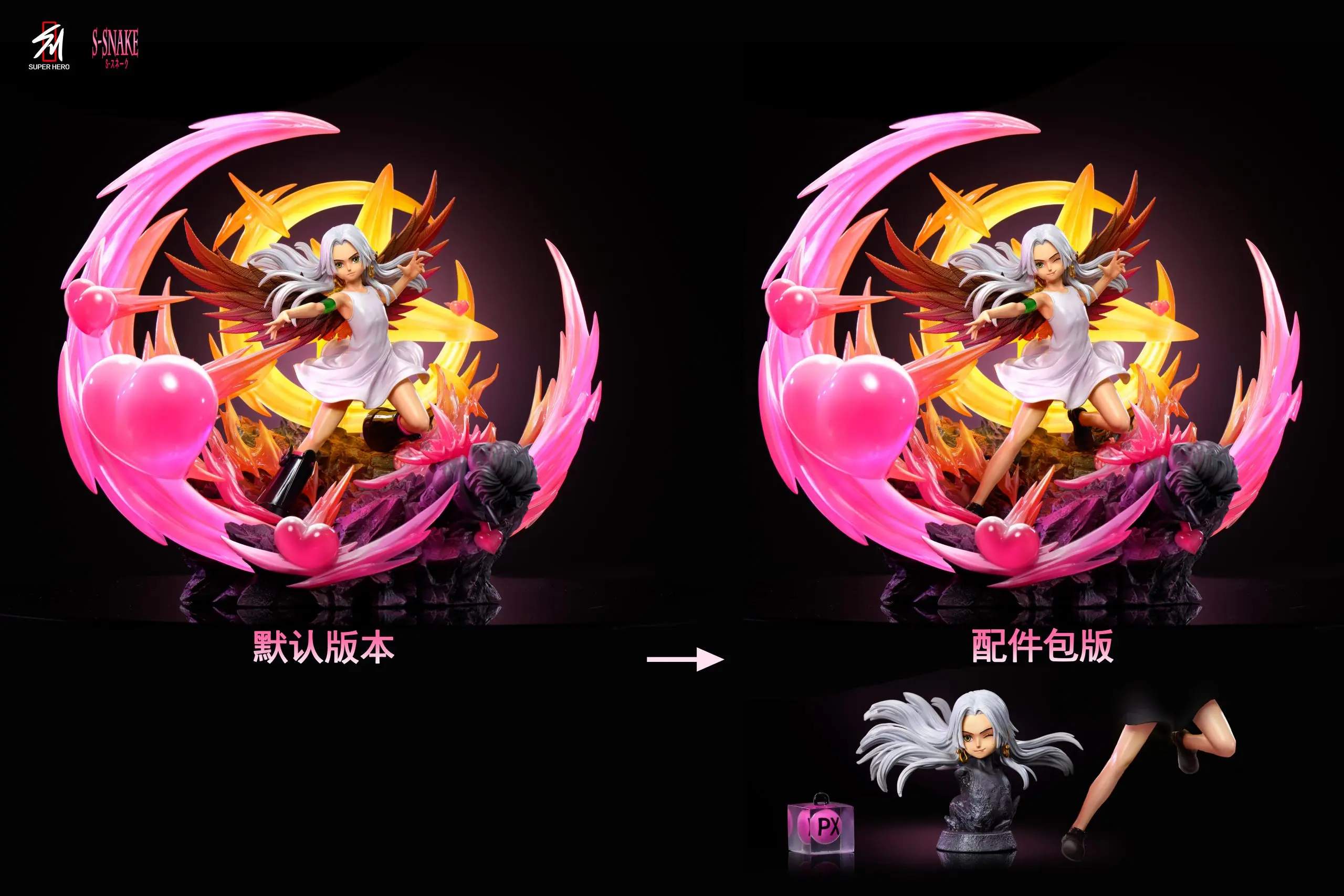 SUPER HERO Studio - One Piece Seraph Empress S - Snake Statue(GK)