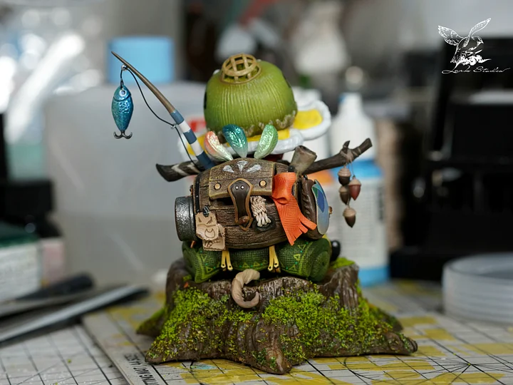 Monster Hunter Palico Hope Set Statue(GK) - Lark Studio