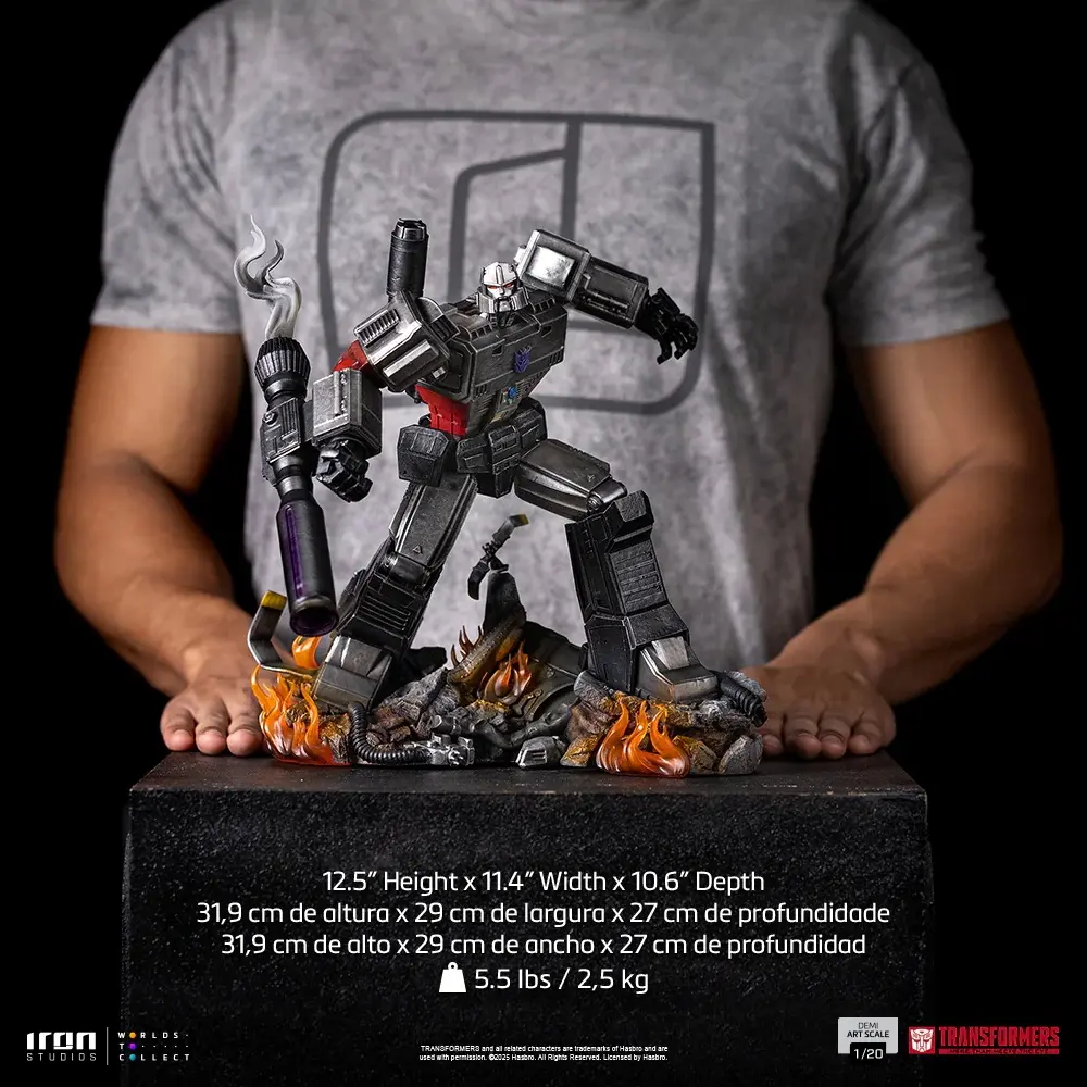 Iron Studio - Statue Megatron - Transformers - Demi Scale 1/20 HASBR129325-20 (Licensed)Statue(GK)