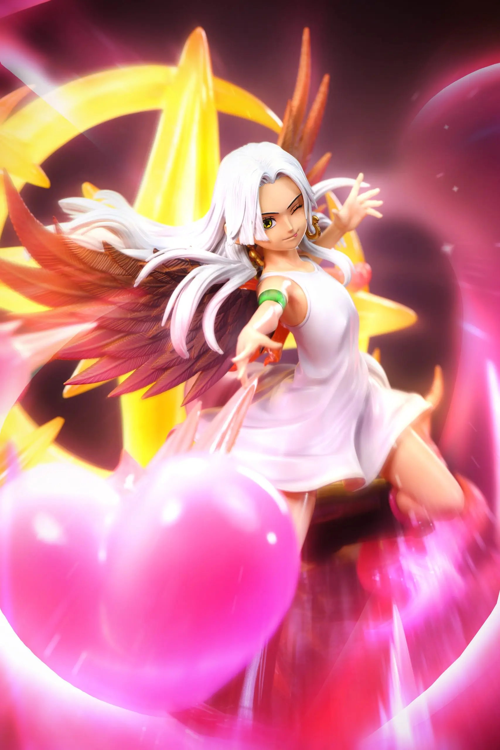 SUPER HERO Studio - One Piece Seraph Empress S - Snake Statue(GK)