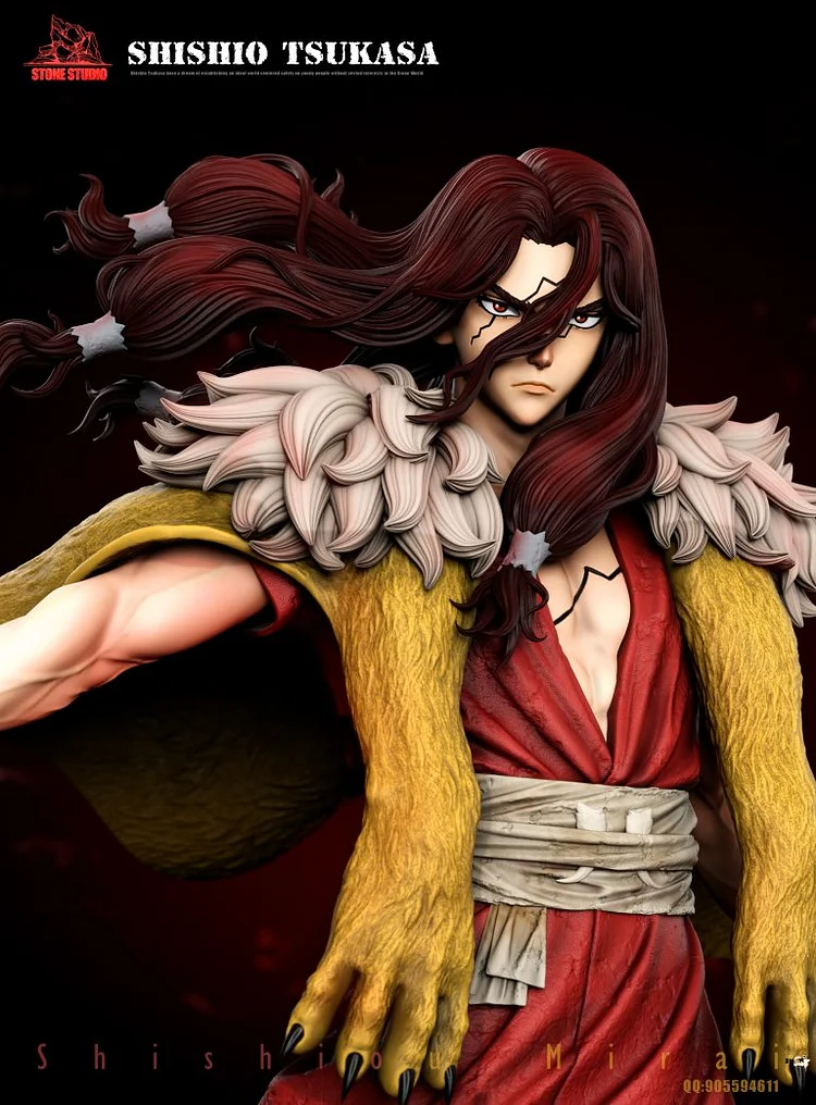 Dr. Stone Combat Power Series 1st Shishio Tsukasa 1/6 Statue GK, Pre-sale, Stone Studio