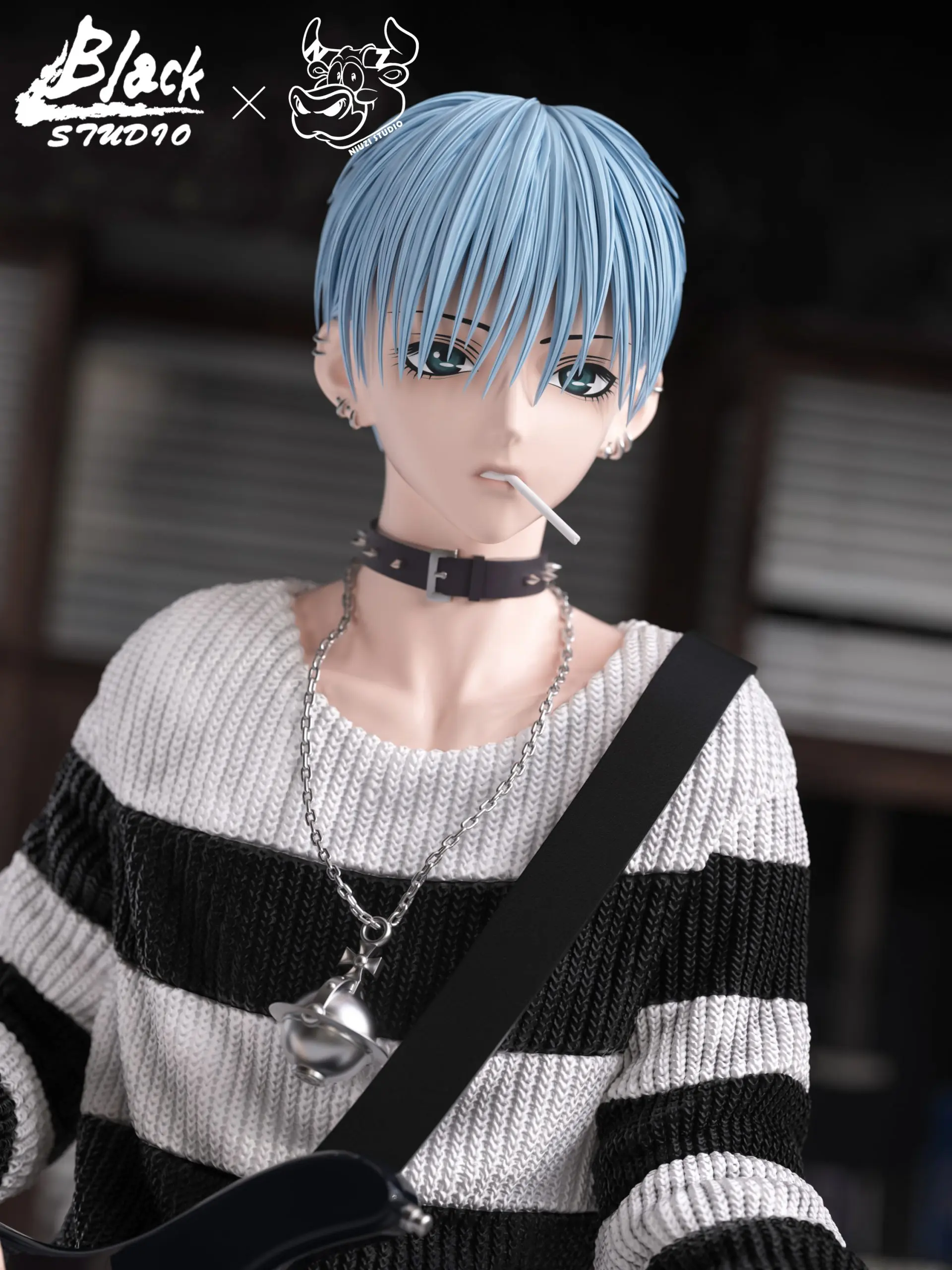 NIUZI Studio & BLACK Studio - NaNa Shinichi Okazaki 2.0 Statue(GK)