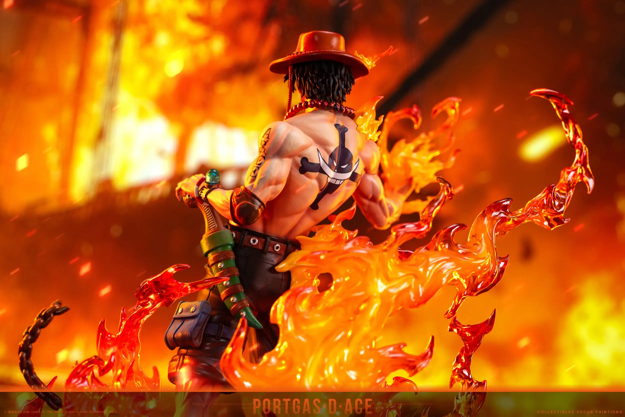 SY Studio- One Piece Fire Fist Ace Statue(GK)