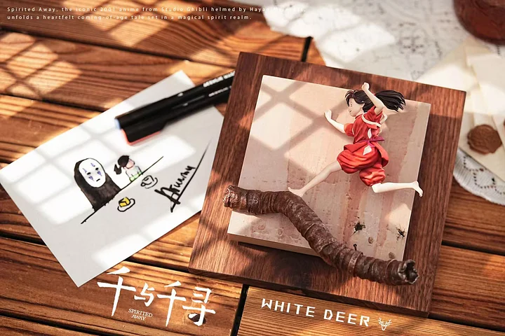 White Deer Studio - Chihiro Ogino Gallery Series Spirited Away Statue