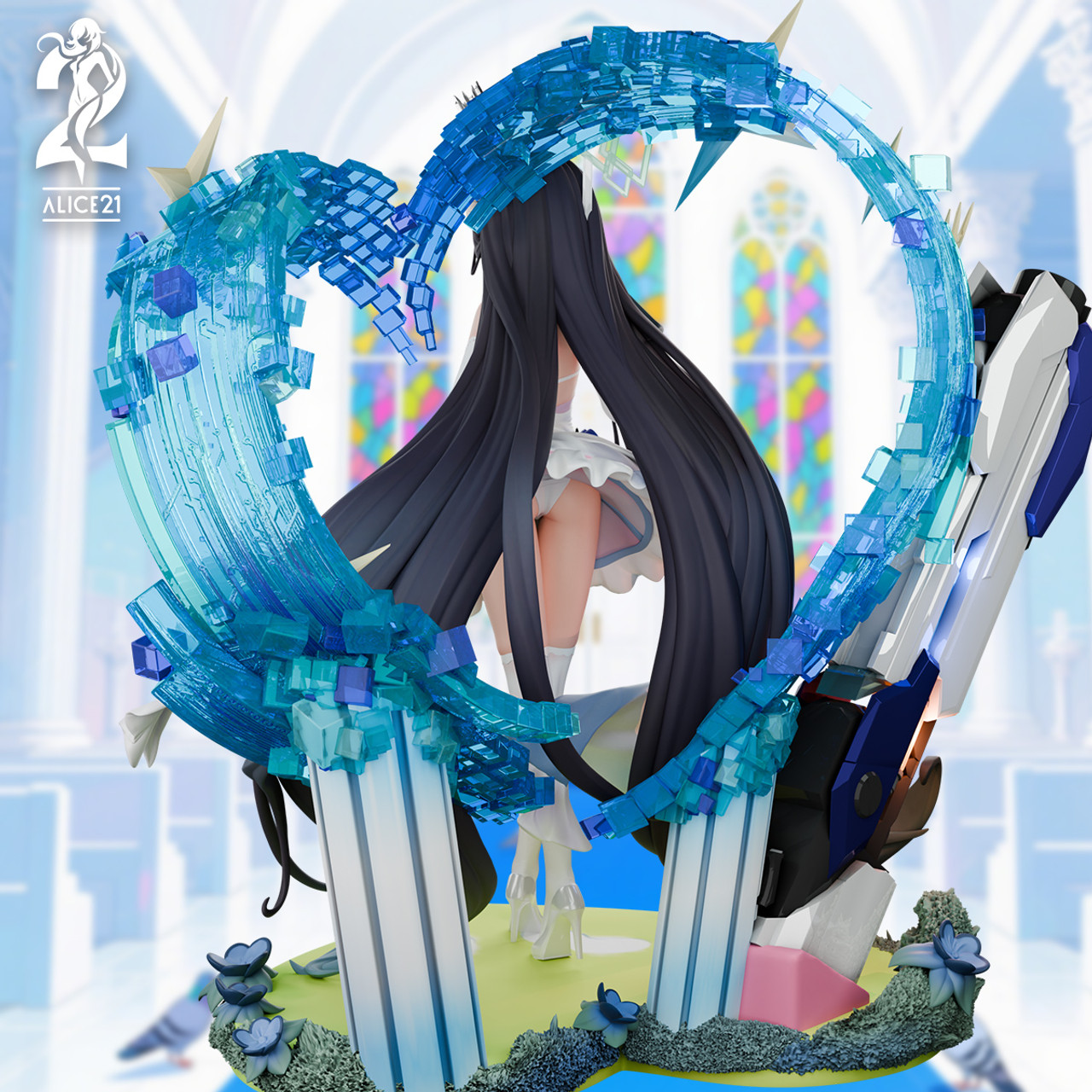 Alice21 Studio - Blue Archive White Oath Stellar Pact Tendou Alice Statue(GK)