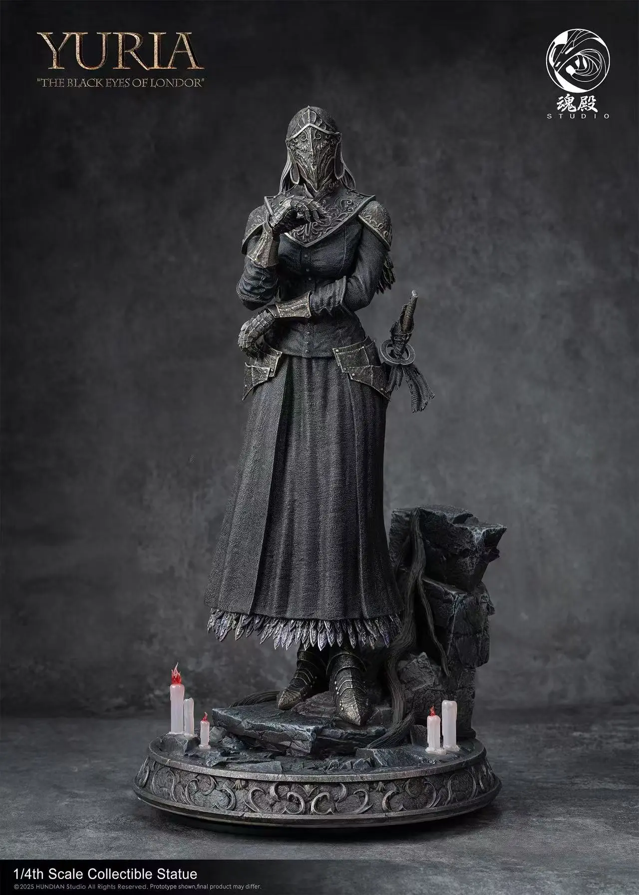 HunDian Studio - Dark Souls Series: Yuria of Londor Statue(GK)