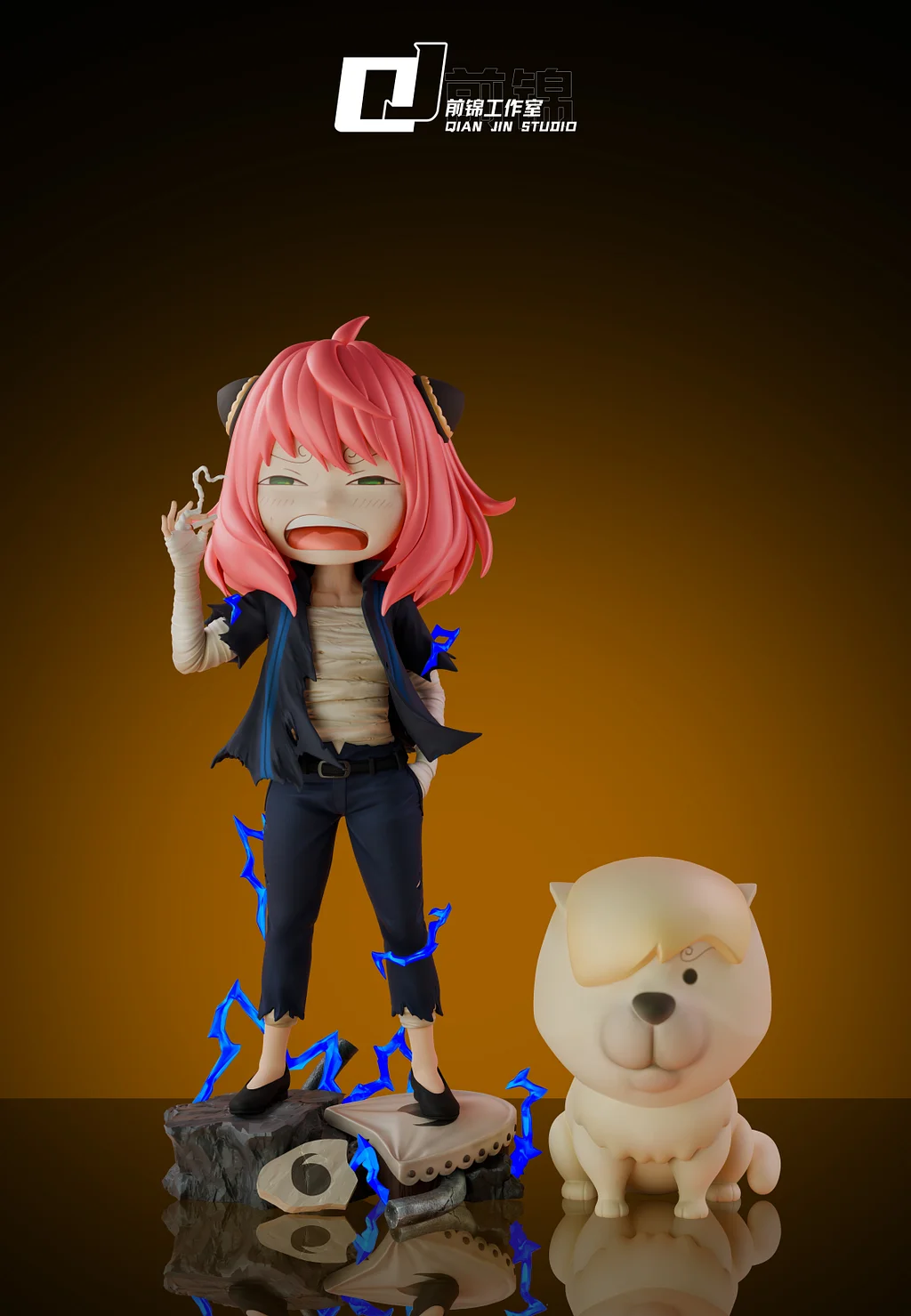 QianJin Studio - SPY X FAMILY - Anya cos Sanji Statue(GK)