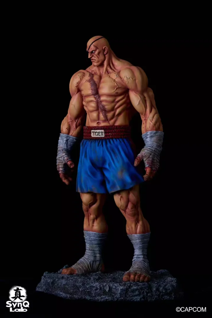 Street Fighter II Viktor Sagat (Copyright) 1/6 Statue (GK) Figure-SynQ Lab. Pre-sale
