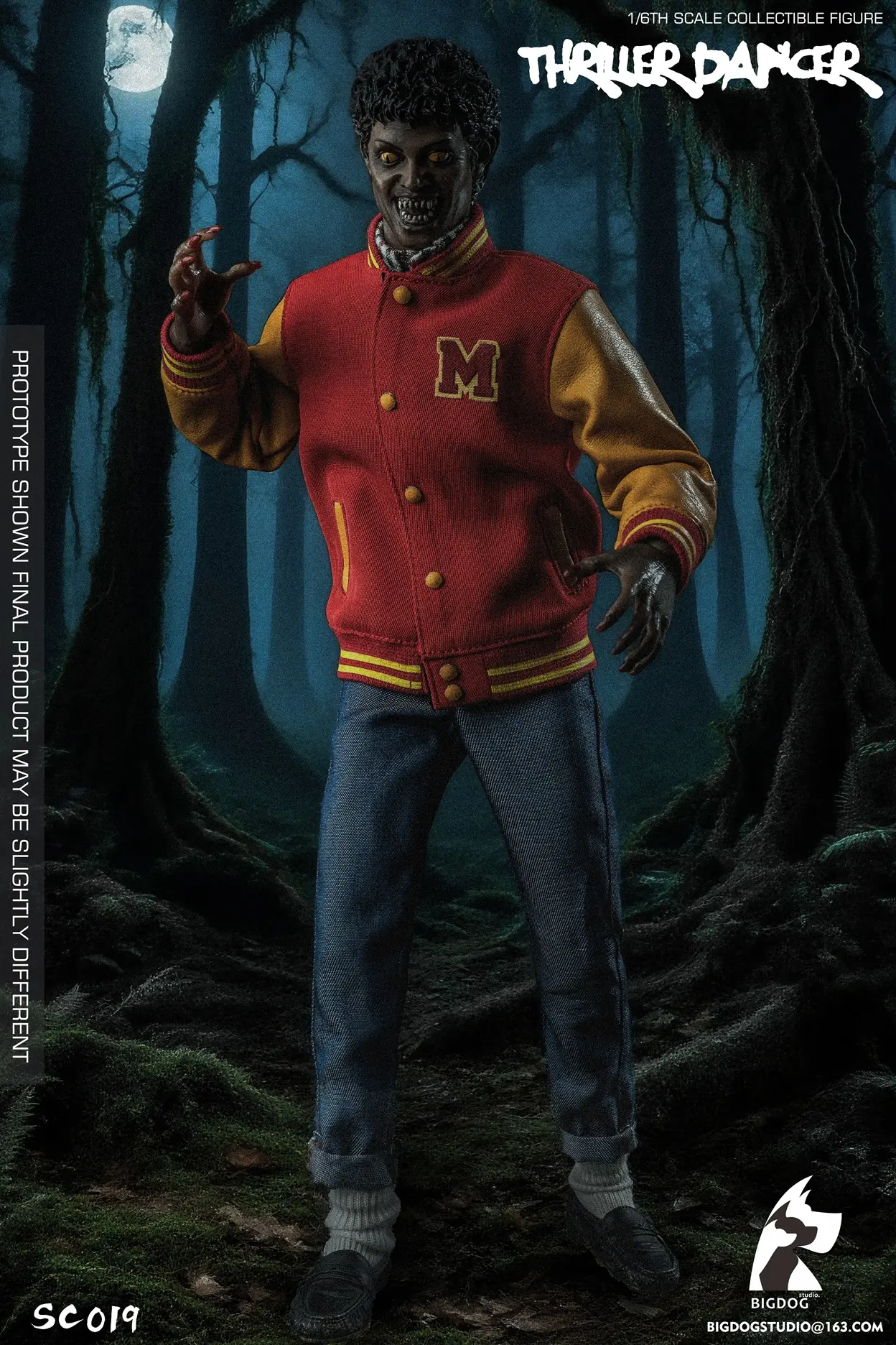 BIGDOG Studio - Michael JacksonThriller dancer Single version 1/6 Mobile Collection Soldier NOSC018 NOSC019 Statue(GK)