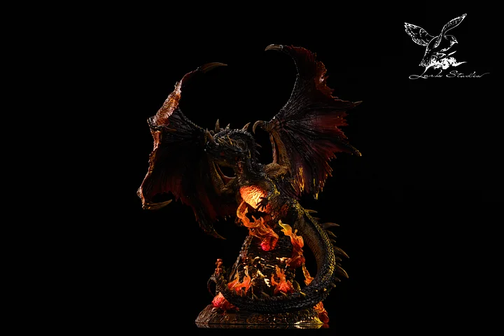 Monster Hunter Black Dragon Fatalis Statue(GK)-Lark Studio