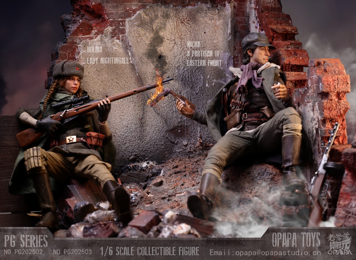 Call of Duty 1/6 Polina Lady Nightingale Winter Version PG202502 Summer Version PG202504 Luxry Version PG202505-OPAPA TOYS -KWII-GK