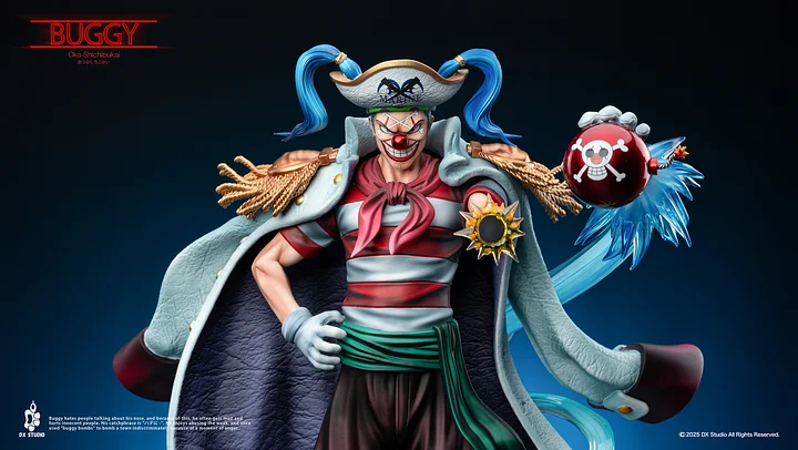 One Piece Buggy Statue(GK)-DX Studio 