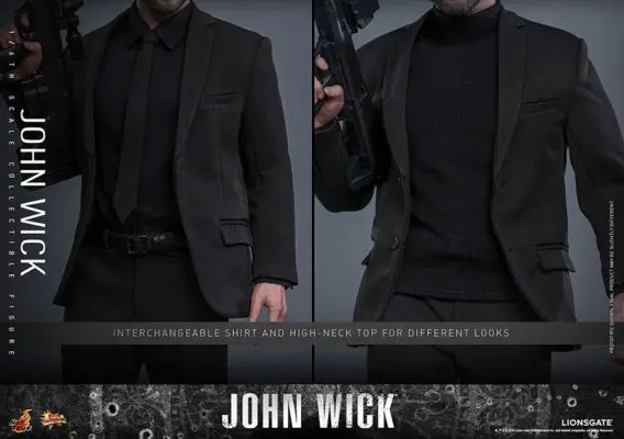 HOTTOYS - Movie Masterpiece  John Wick 1/6 John Wick MMS832 (Licensed)Statue 