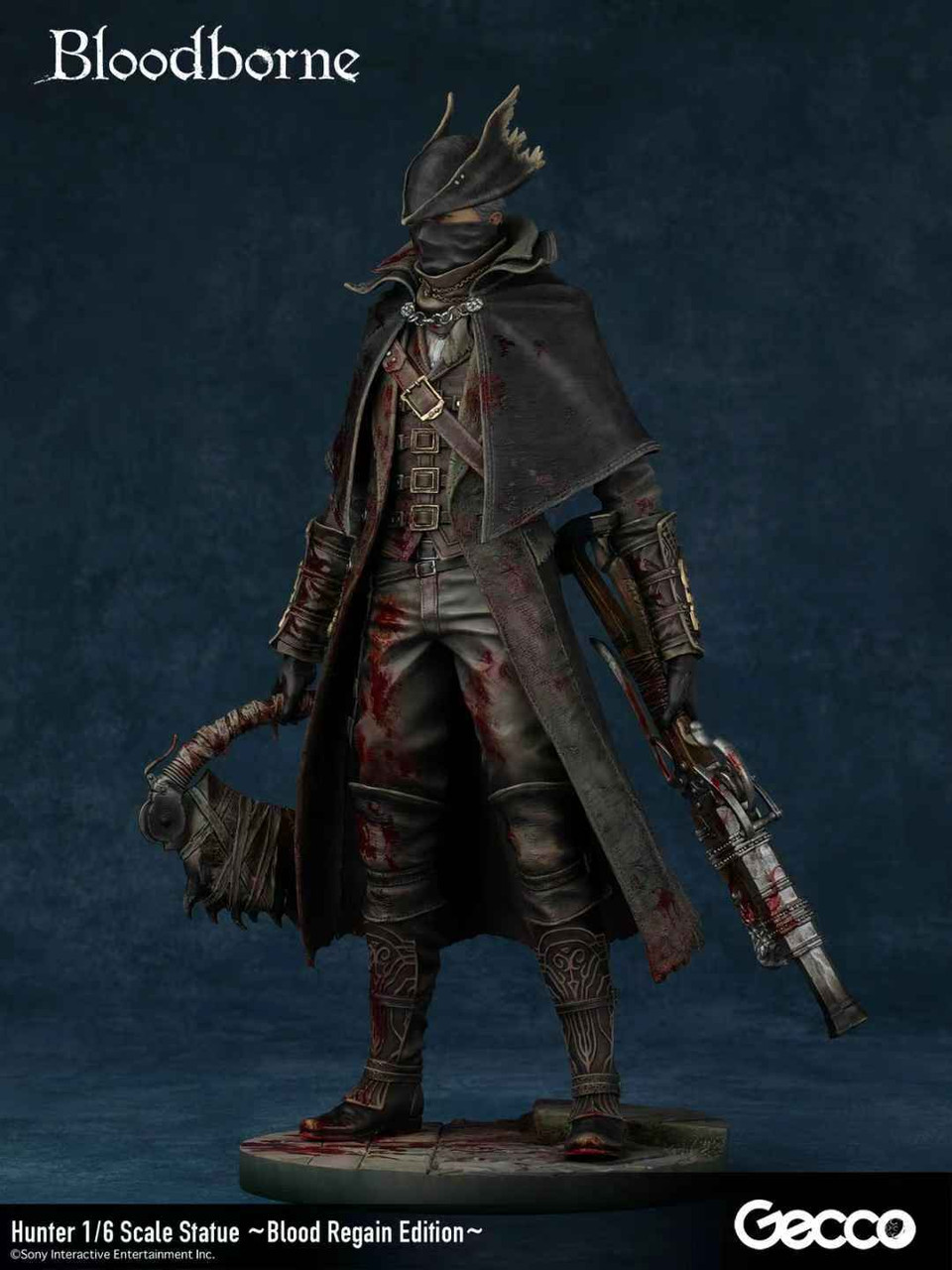 Bloodborne HUNTER 1/6 Scale Statue  GK(Licensed)-Gecco Studio Pre-sale