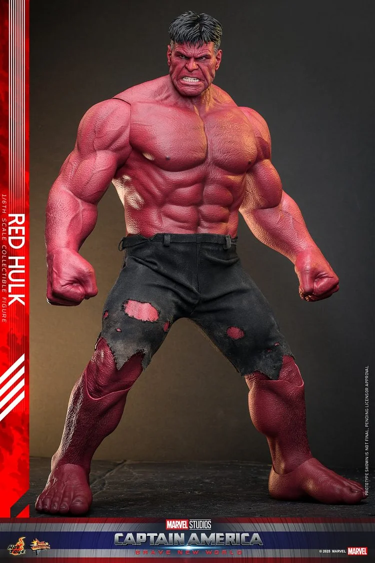 Marvel Captain America: Brave New World Red Hulk 1/6 scale action figure MMS797 (authorized)soldier statue GK-KWII-GK