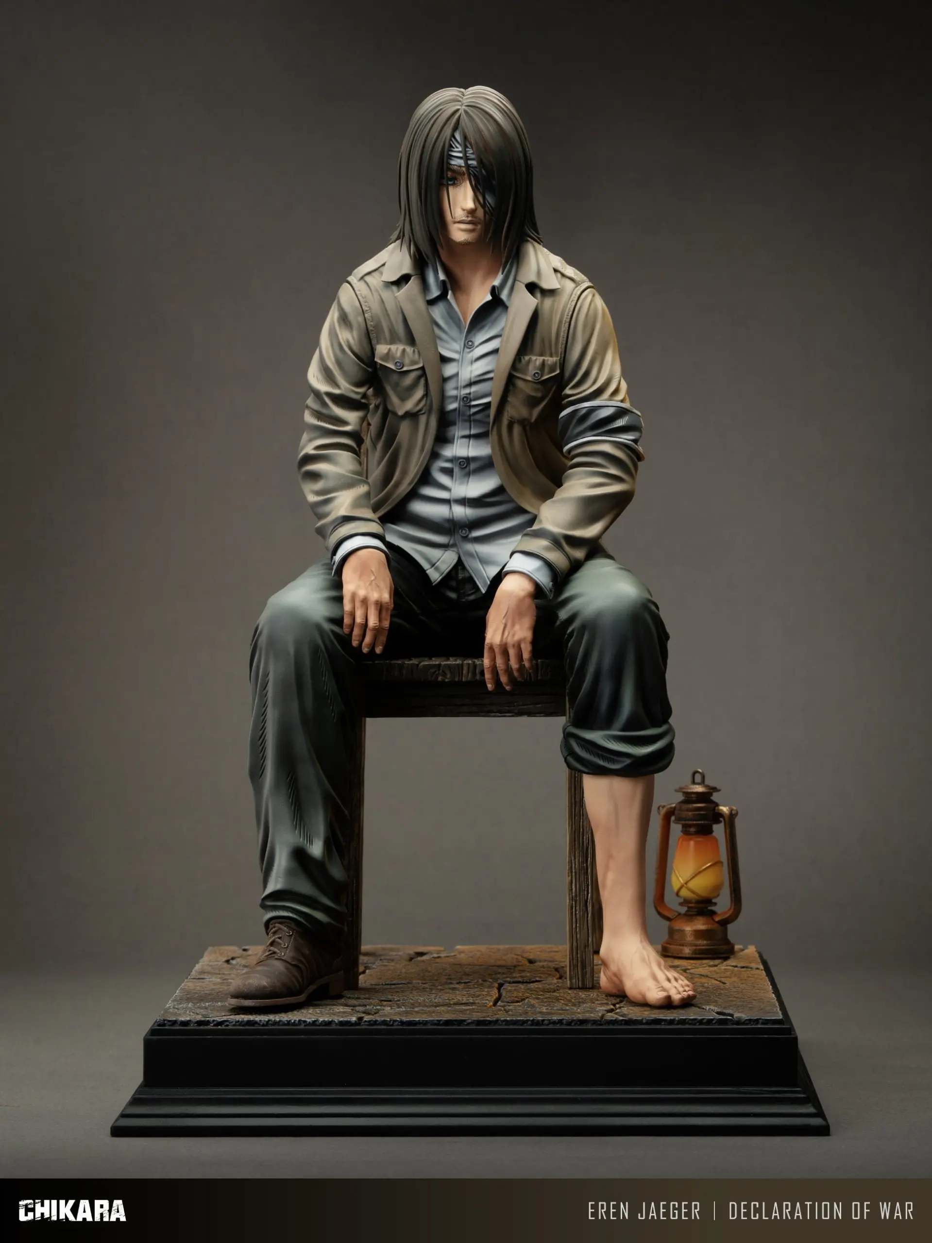 CHIKARA Studio - Attack on Titan Eren Jaeger Statue(GK)