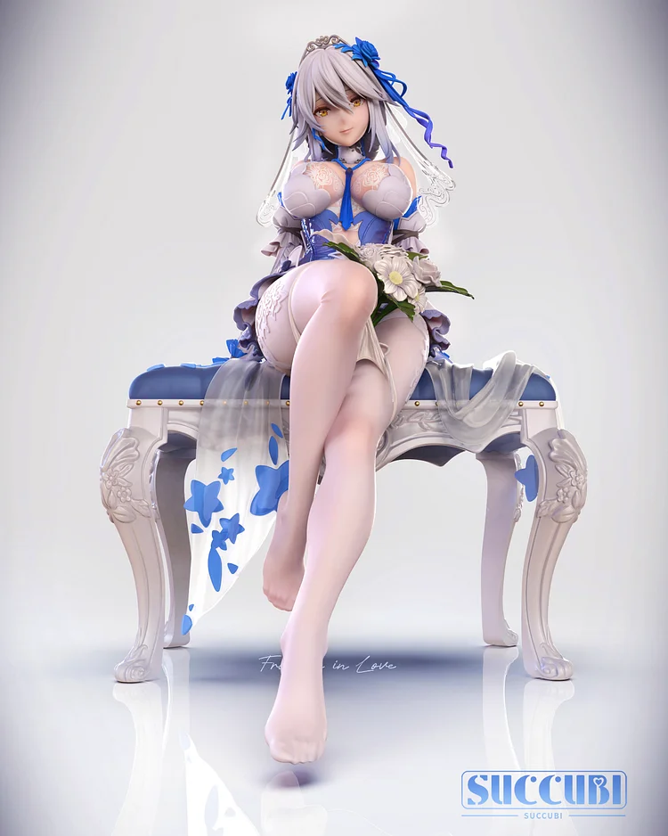 Snowbreak: Containment Zone Lyfe Bestla 1/4 and 1/7 Statue GK (Adult 18+) SUCCUBI Studio Pre-sale