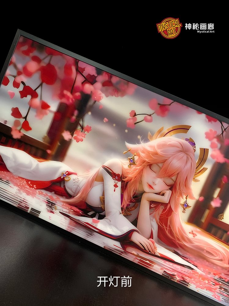 Genshin Impact - Decorative Painting of Yae Miko Scene，Mystical Art Studio -KWII-GK