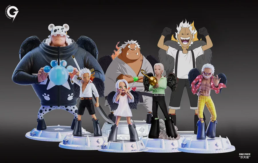 Super Guai Studio - One Piece Shichibukai Series Seraphim Moria  Statue