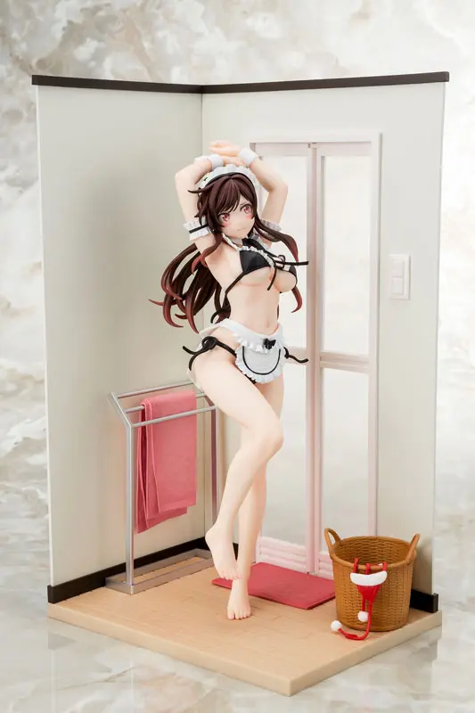 HAKOIRI MUSUME - Rent-A-Girlfriend Chizuru Mizuhara Maid Bikini ni Okigae Figure 1/6 Complete Figure (Licensed)Statue