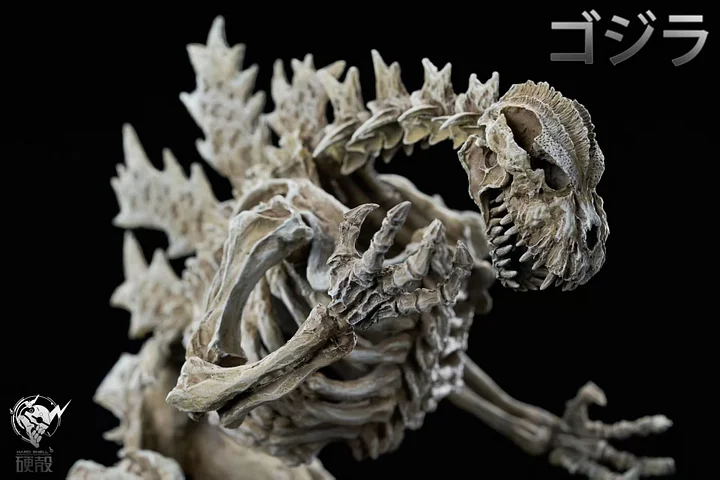 Hardcore Studio - Skeletal Fossil of Godzilla Statue 