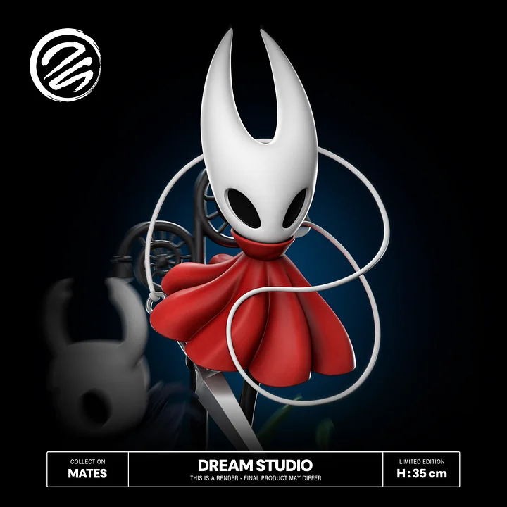 Dream Studio - Hollow Knight and Hornet Statue 