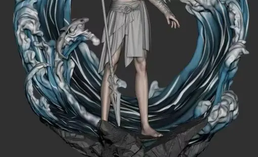 Yun Gu Studio - Love and Deepspace 1/6 Statue Mermaid Rafayel 