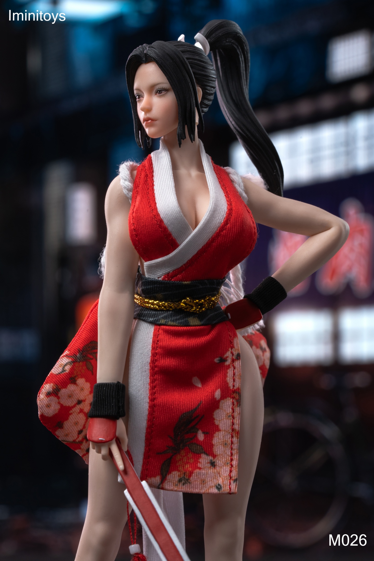 The King of Fighters M026  Shiranui Mai 1/12 Action Figure -Iminitoys Studio 