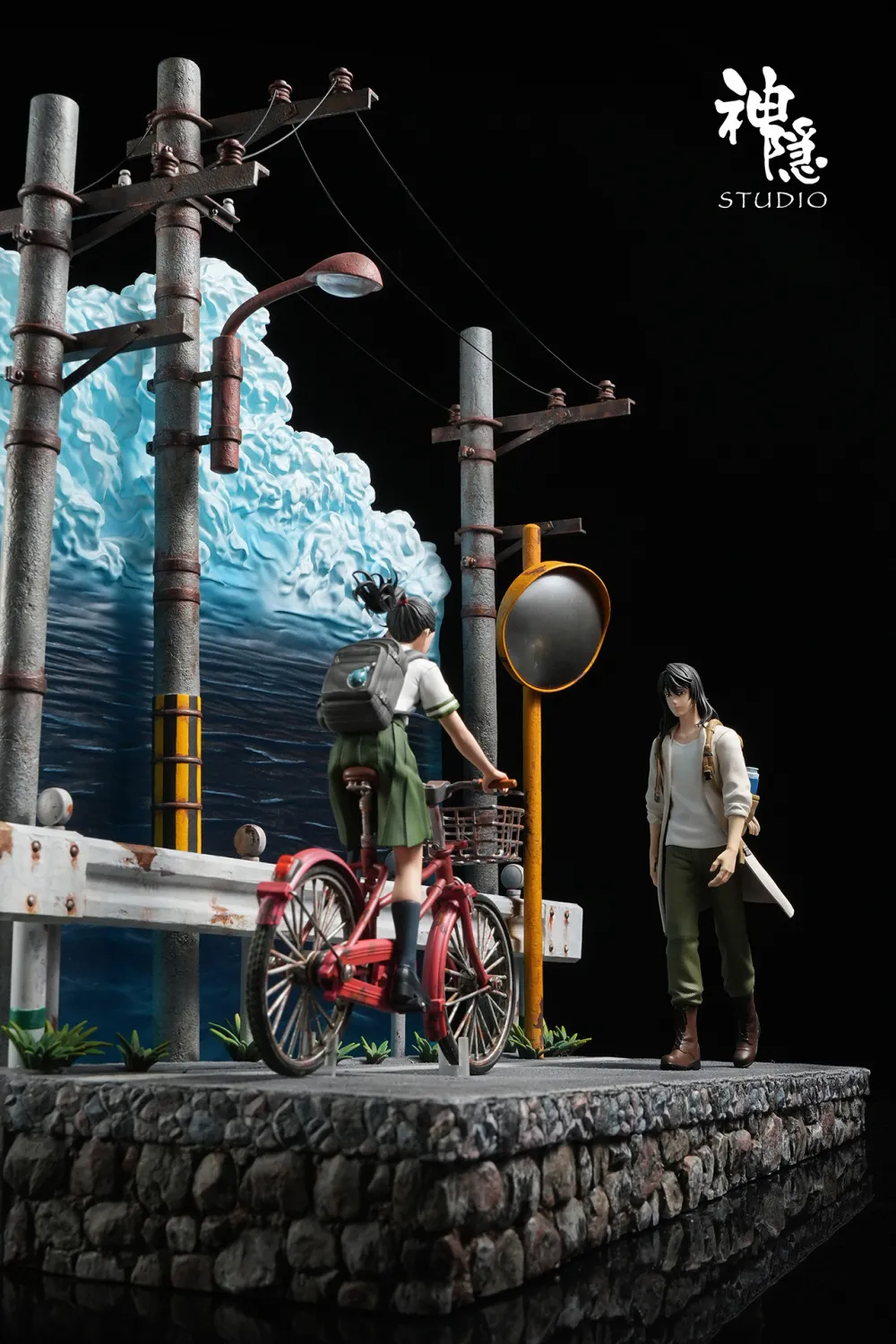 Shen Yin Studio -Suzume The Crossroads Before Goodbye Statue