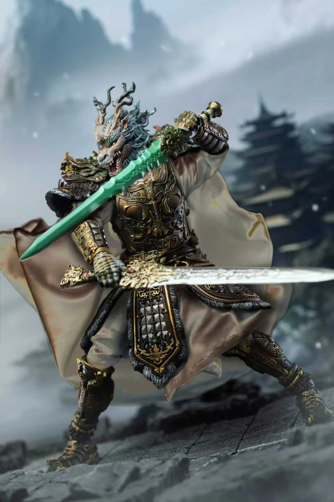 FancyRealm -  FJ-1B01 Twenty-Eight Constellations Kang Jin Long 1/12 Action Figure(Licensed) 