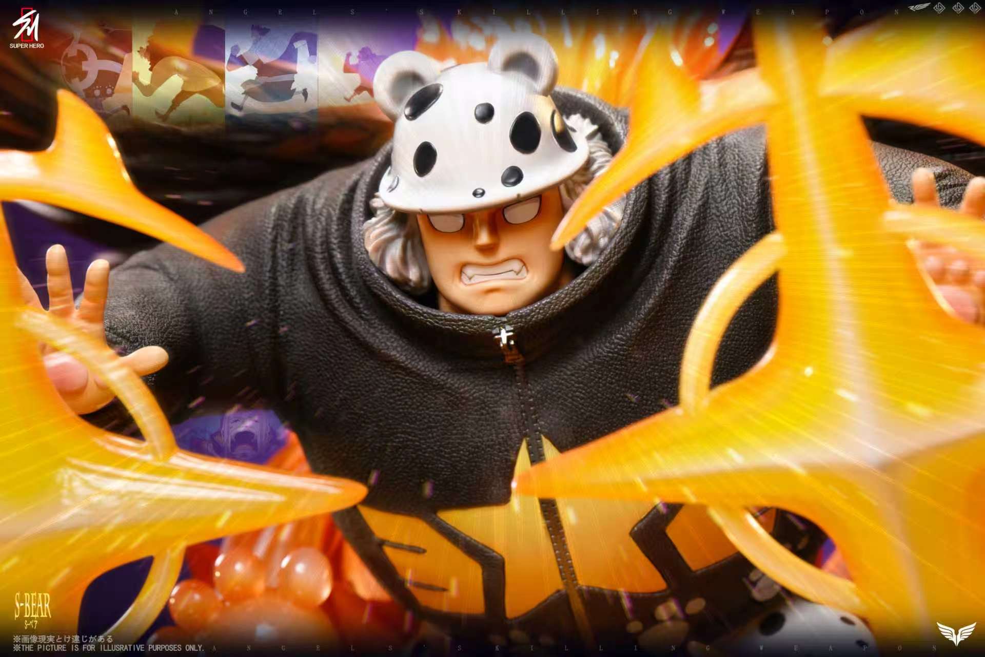 SUPER HERO studio Seraphi Warlords of the Sea  One Piece