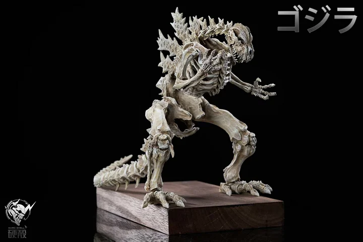 Hardcore Studio - Skeletal Fossil of Godzilla Statue 