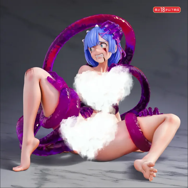 Fish Head Studio - Re:ZERO - Starting Life Rem 03 Fear 1/6  Statue(GK)(Adult 18+)