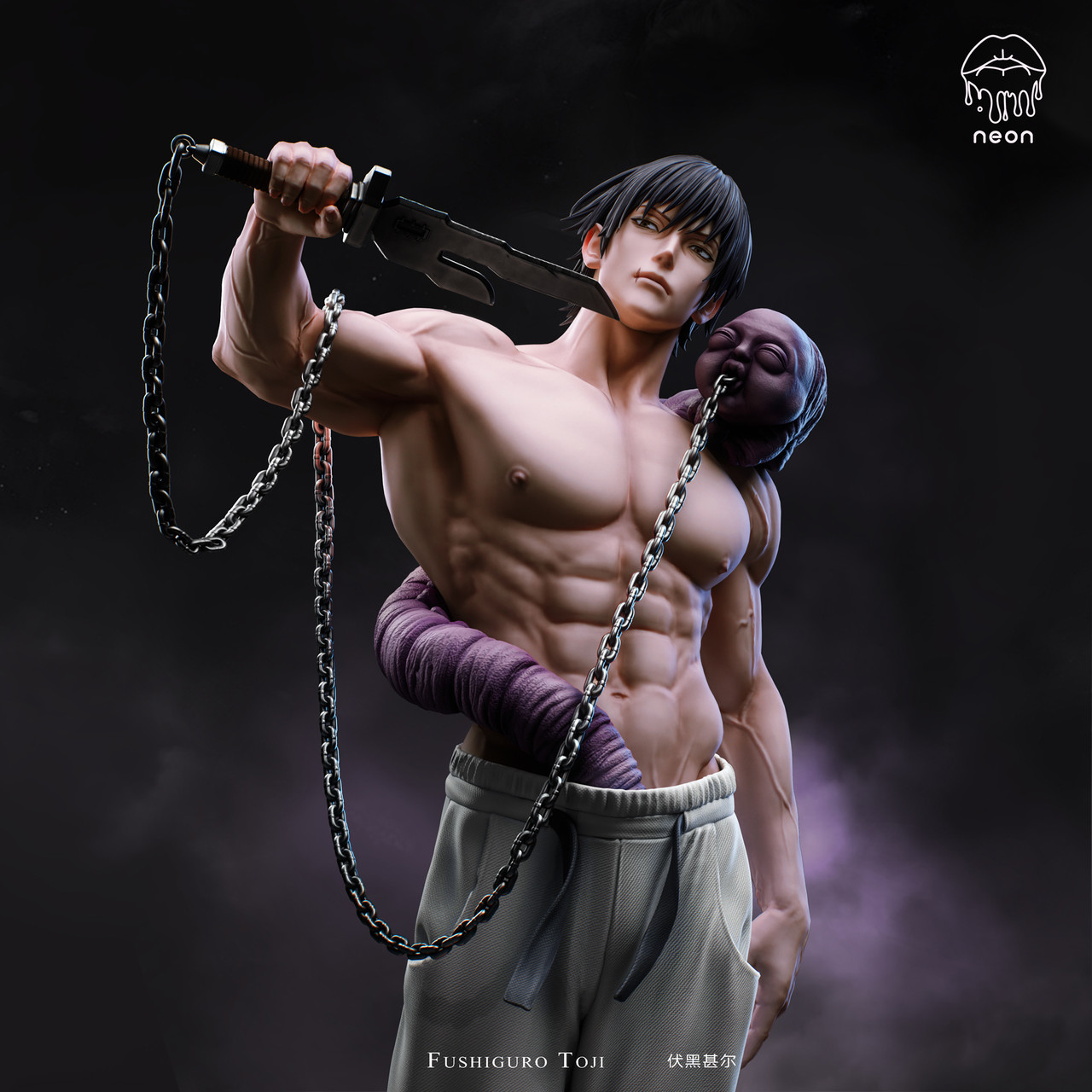 Neon Studio -Jujutsu Kaisen Fushiguro Toji Statue(GK)