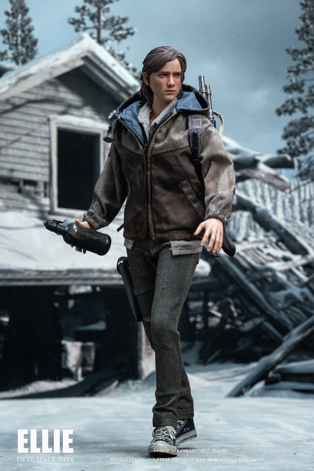 The Last of Us 1/6 Ellie action figure Part II TLOU2 Golf 2 Seattle Avengers FS23553 FS23553S -Fifth Space Toys Studio-KWII-GK
