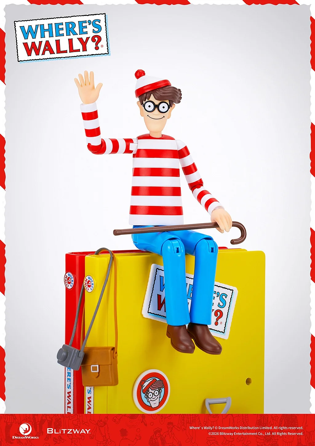 BLITZWAY - Where's Wally? Action Figure Licensed 