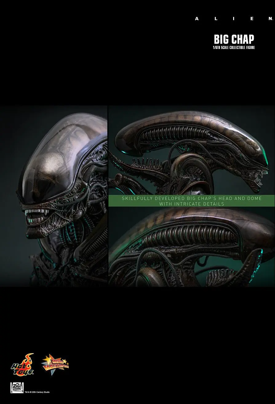 Hottoys - Alien Big Chap 1/6th scale Collectible Figure MMS826 (Licensed) Action Figure