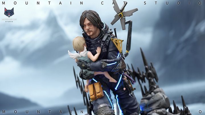 Death Stranding 2 On the Beach Sam & Lou 1/6 Statue(GK) -MOUNTAIN CAT Studio 