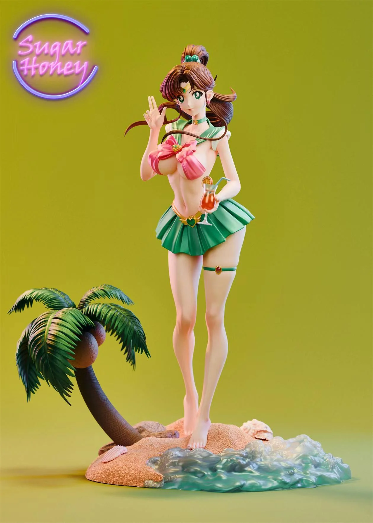 Sugar Honey Studio - Swimsuit Kino Makoto 1/6 Statue 