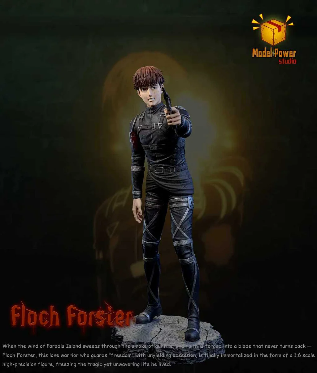 Model Power Studio - Floch Forster Attack on Titan Statue 