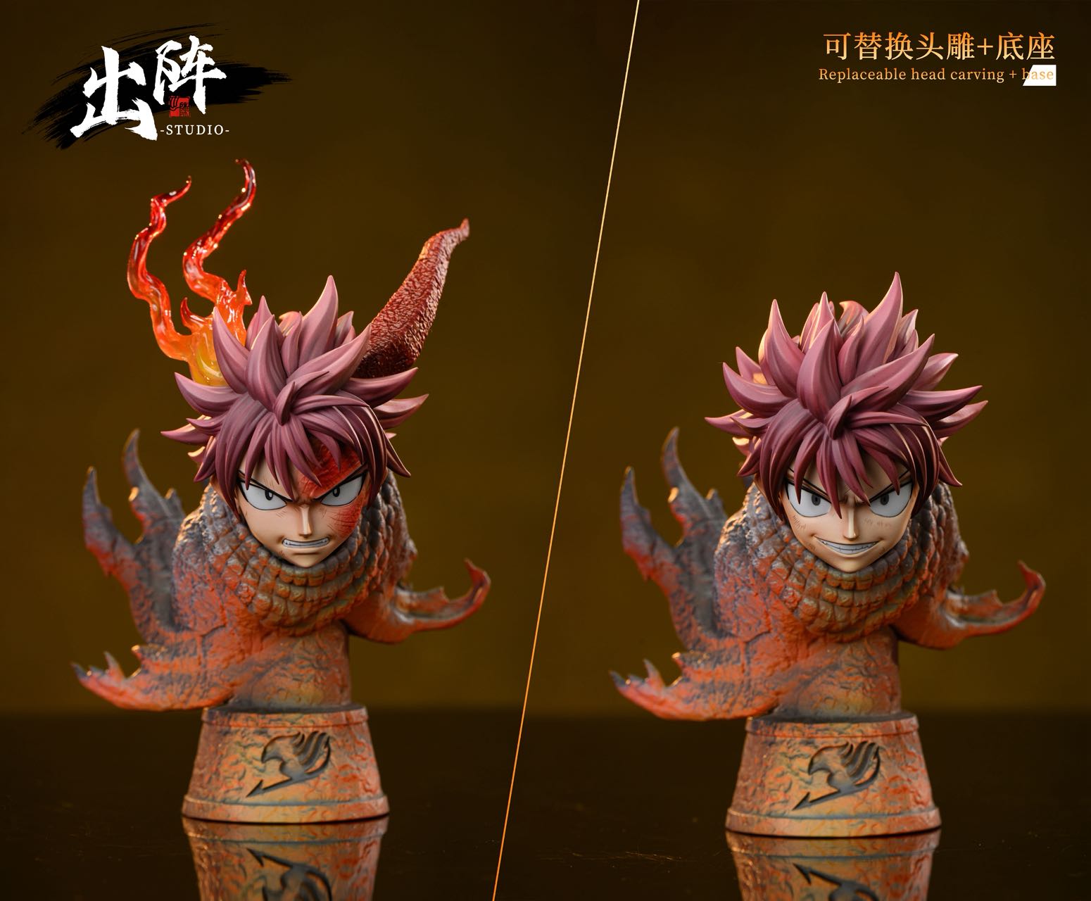 Chuzhen Studio Dragon Natsu Statues