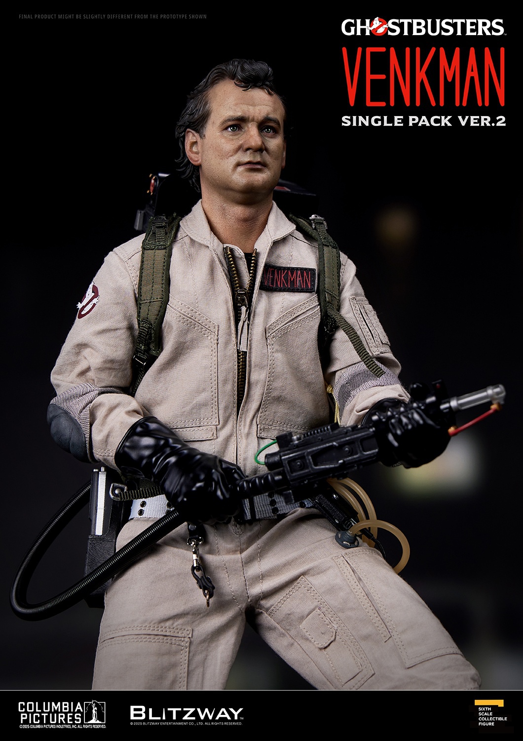 Ghostbusters Spengler Stantz Venkman Zeddemore 1/6 Scale Action Figure (Licensed)-BLITZWAY